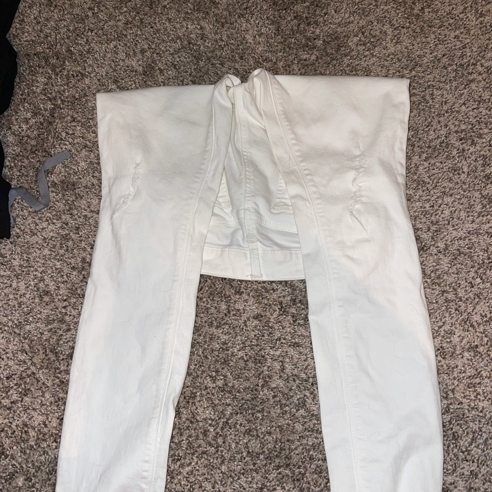 Lucky brand white skinny jeans - Picture 2 of 4